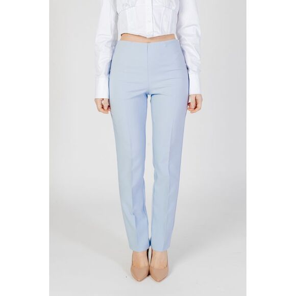 Sandro Ferrone Tailored pants light blue Women Light blue Trousers - Picture 1 of 7